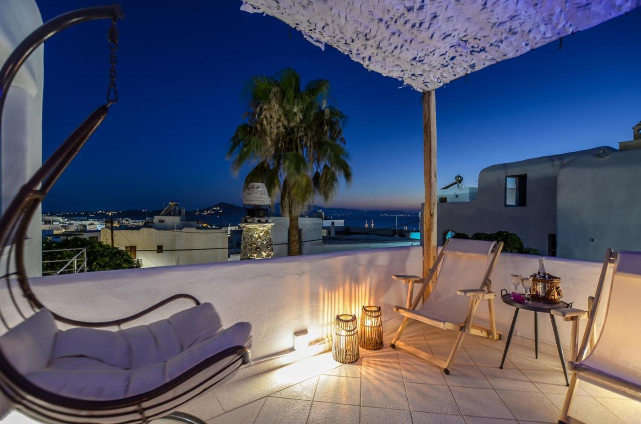 Honey & Cinnamon Luxury Suite Naxos City ภายนอก รูปภาพ